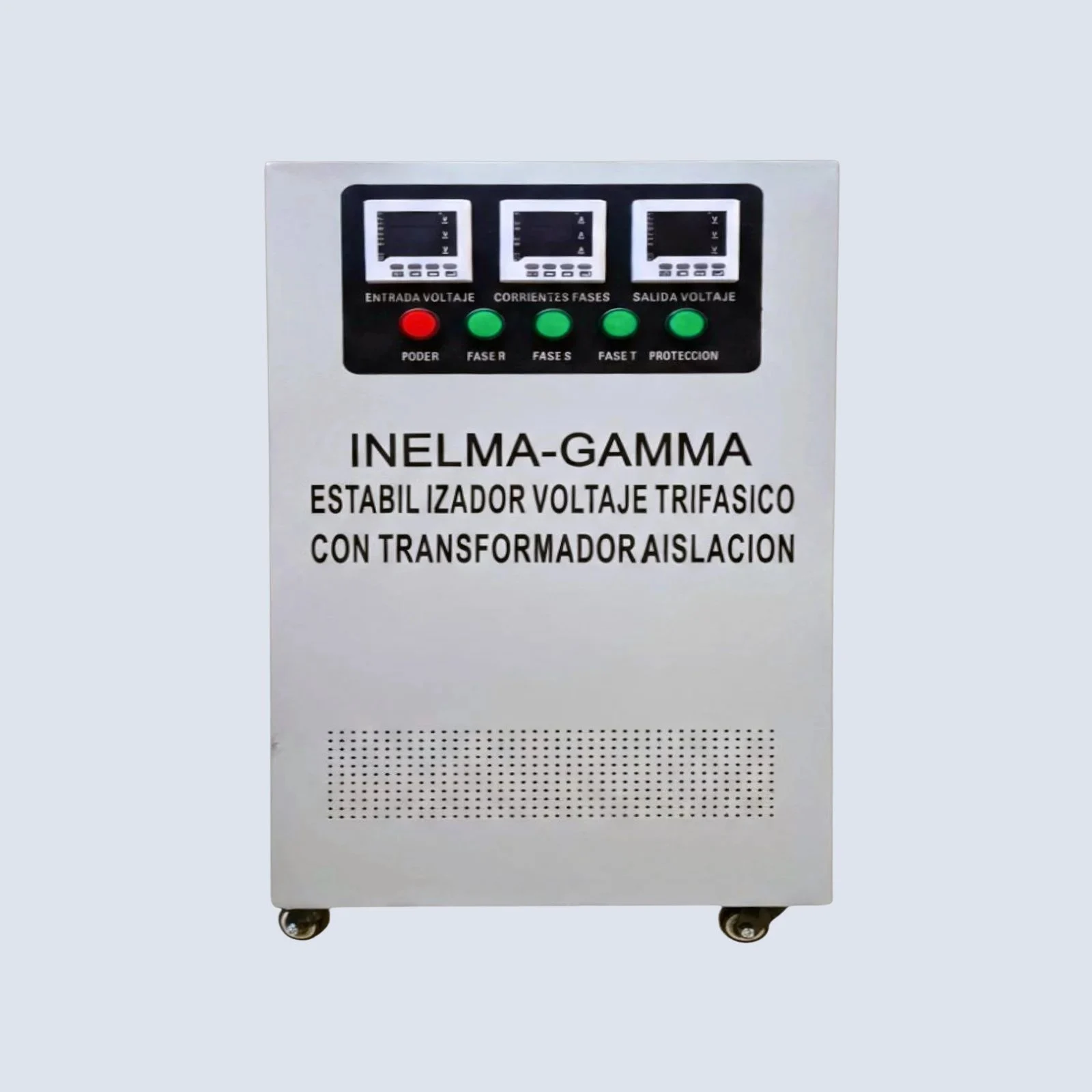 Estabilizador trifásico con aislación 30 KVA - 30000 Watts