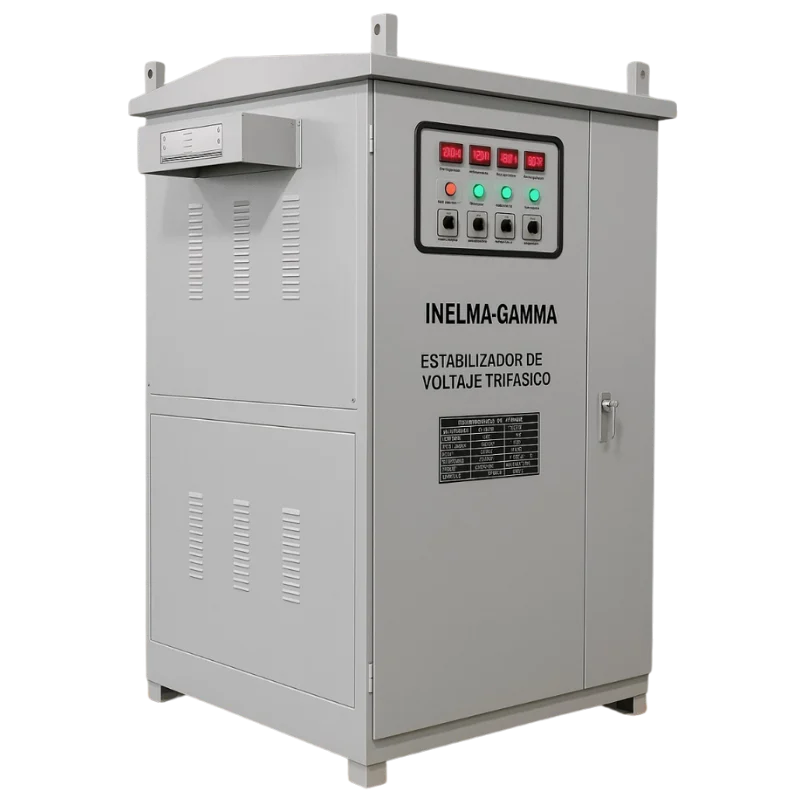 Estabilizador Trifásico con Gabinete Nema 4 IP 55 Modelo 1