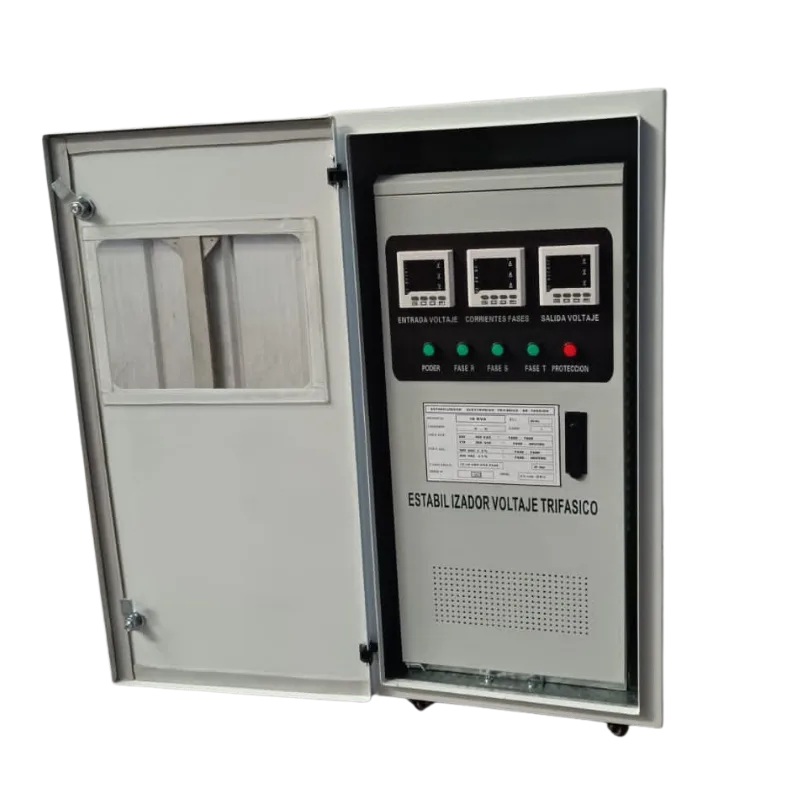 Estabilizador Trifásico con Gabinete Nema 4 IP 55 Modelo 2